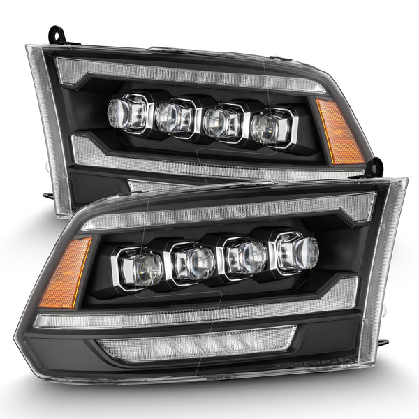 AlphaRex LED Projector Headlights in Chrome — 2009-2018 RAM 2500 (880556)