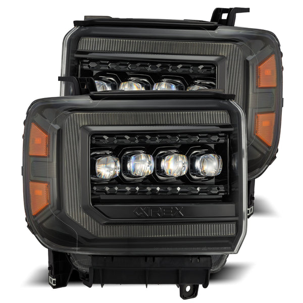 AlphaRex LED Projector Headlights in Alpha-Black - 880616