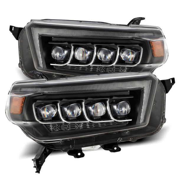 AlphaRex Phares à projecteur à DEL - noir — 2010-2013 Toyota 4Runner (880759)