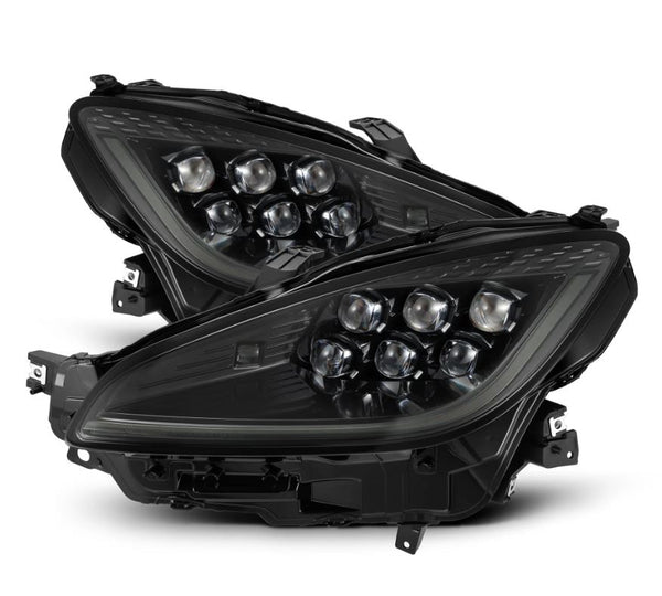 AlphaRex Phares à projecteur - fini Alpha-Black — 2022-2023 Toyota GR86/Subaru BRZ (880875)