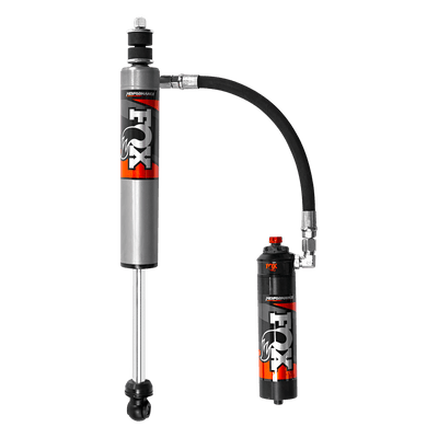 FOX 2007–2021 Toyota Tundra 2-3in Lift Rear Performance Elite Series 2.5 Reservoir Shocks - Adjustable (883-26-118)