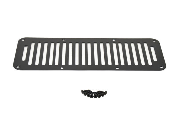Kentrol Évent de capot 8 trous 87-95 Jeep Wrangler YJ - noir thermolaqué