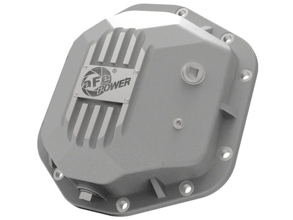 aFe Couvercle de différentiel Street Series Dana 44 avec ailettes usinées 97-18 Jeep Wrangler TJ/JK - brut