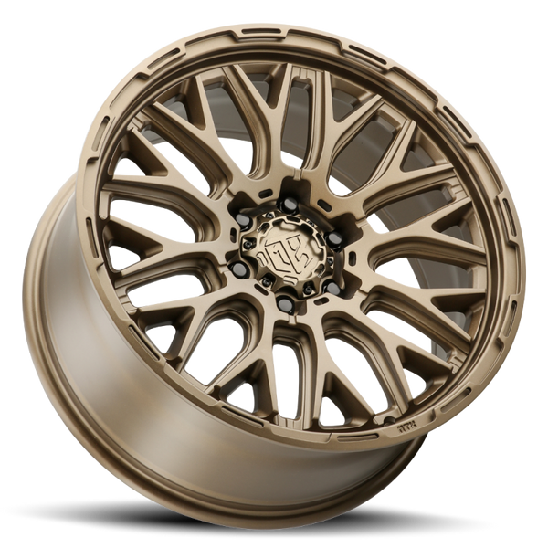 MTX Roue Typhoon 20x9 po / 6x135 / déport 18mm / alésage 87.1mm - bronze