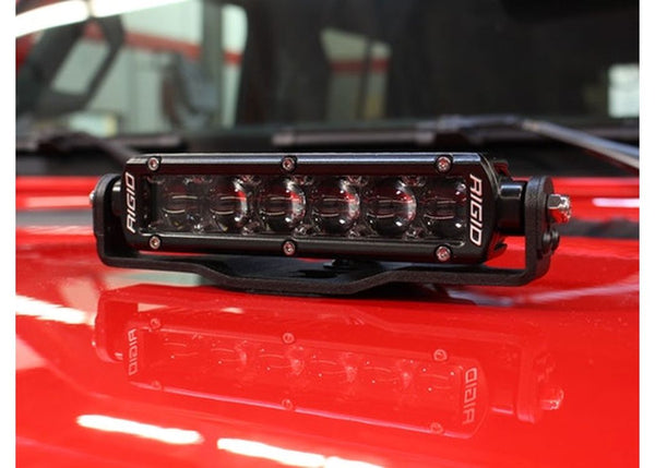 Go Rhino 2018+ Wrangler JL/Wrangler Jlutwo 6" Single Road Accessories Wrangler JL Light (RHI732060T)
