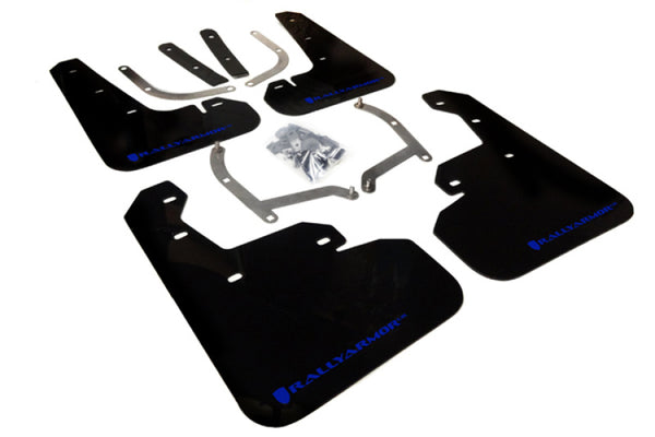 Rally Armor Garde-boue UR 17-23 Subaru Impreza 4D/5D - noir avec logo bleu