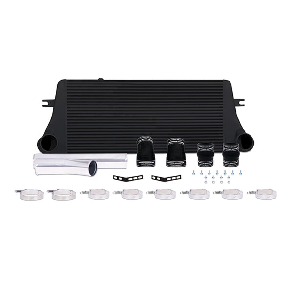 Mishimoto Ensemble de refroidisseur intermédiaire avec tuyaux 94-02 Dodge Ram 2500 5.9L Cummins (noir)