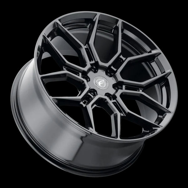 Forgestar Roue X12 24x10 / 6x135 / ET30 / 6.68 po BS - noir brillant