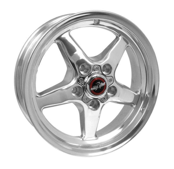 Race Star Roue 92 Drag Star 15x5.00 5x4.50bc 2.38bs perçage direct - poli