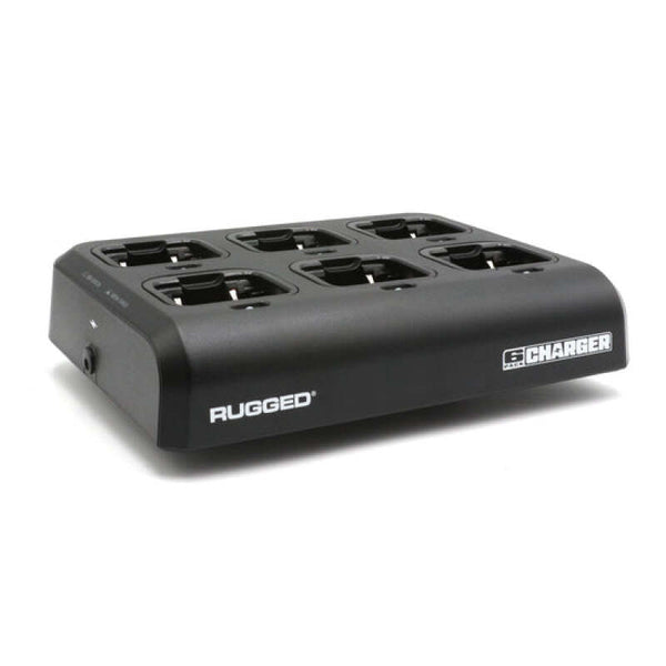 Rugged Radios 6-Pack Bank Charger for Handheld Radios GMR2