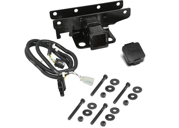 Rugged Ridge Trailer Hitch — 2007-2018 Jeep Wrangler JK