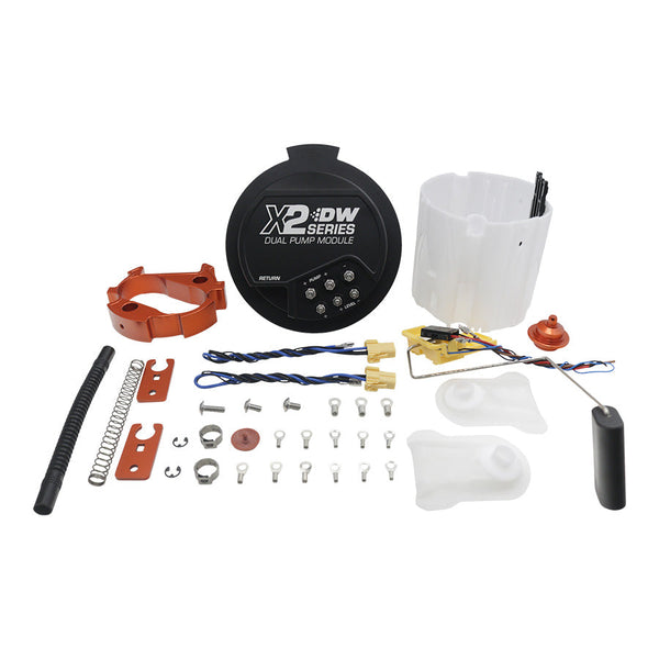DeatschWerks Module de pompe à carburant série X2 sans pompes 2006+ Hemi / 08-21 Challenger / 06-19 Charger