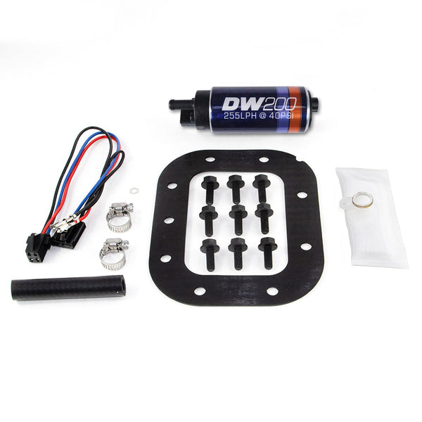 DeatschWerks Pompe à carburant dans le réservoir DW200 255 L/h avec ensemble d'installation 90-96 Chevy Corvette 5.7L (sauf ZR-1)