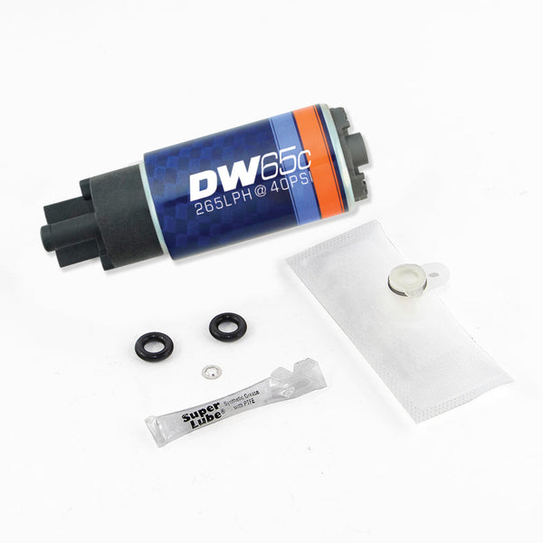 DeatschWerks Pompe à carburant dans le réservoir 255 L/h avec ensemble d'installation 08+ Hyundai Genesis Coupe / 10-13 Kia Forte
