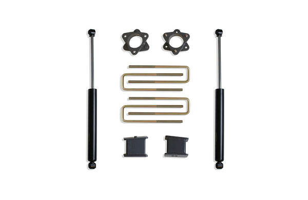 MaxTrac Boîte de composants pour ensemble de rehaussement 6" — ensemble de rehaussement arrière en boîte 3" — 2007-2016 Chevrolet Silverado 1500 Classic, 2WD (901340)