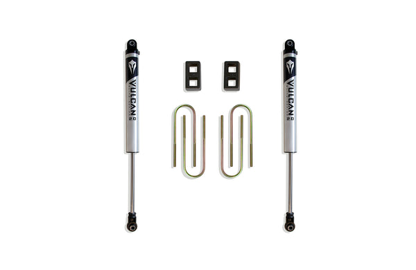 MaxTrac Component Box for Lift Kit — 2" Rear Lift Box Kit with Vulcan IFP Shocks — 2002-2008 Ram 1500 (902120V)