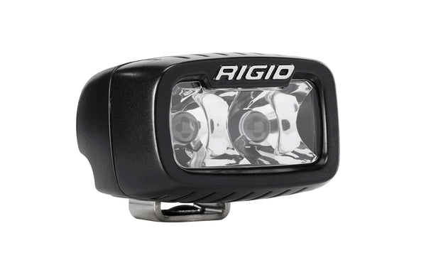 Rigid Industries SR-M Series PRO, Spot Optic, Surface Mount, Black Housing, Single Exterior Multi-Purpose LED