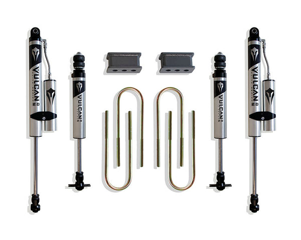 MaxTrac Boîte de composants pour ensemble de rehaussement — ensemble boîte de rehaussement arrière 2.5 po — 2003-2008 Dodge Ram 1500 / 2500 / 3500 (902225VR-L)