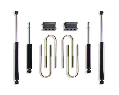 MaxTrac Component Box for Lift Kit — 2.5" Rear Lift Box Kit (4.125" X 16.5" U-BOLTS) (Dually Models) (MaxTrac Shock) — 2003-2008 RAM 3500, 2WD (902225XL)