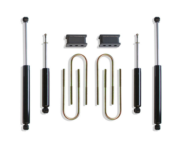 MaxTrac Component Box for Lift Kit — 2.5" Rear Lift Box Kit (4.125" X 16.5" U-BOLTS) (Dually Models) (MaxTrac Shock) — 2003-2008 RAM 3500, 2WD (902225XL)