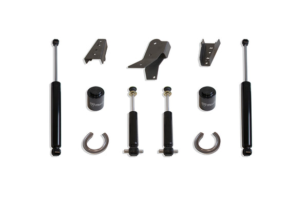 Component Box for MaxTrac 6.5" Kit — 4" Rear Lift Box Kit w/ MaxTrac Shocks — 2009-2024 Dodge Ram 1500, 2WD (902445S)
