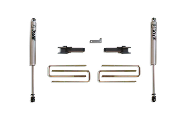 Component Box for MaxTrac 4.5" Lift Kit — 2" Rear Lift Box Kit w/ FOX Shocks — 2015-2020 Ford F-150, 2WD (903220F)