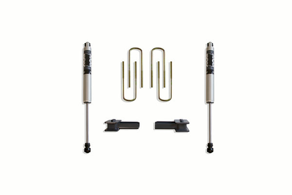 MaxTrac Component Box for 4" Lift Kit — 2" Rear Lift Box Kit with FOX Shocks — 2021-2025 Ford F-150, 2WD (904120F)
