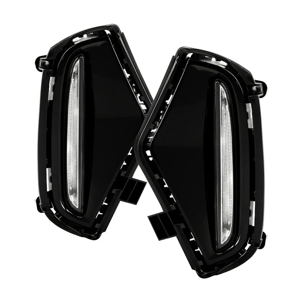Spyder OEM Full LED Fog Lights w/ Switch - Clear — for select Toyota vehicles (9051357)