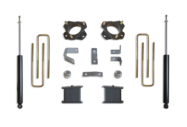 MaxTrac Suspension 4" Lift Kit — 2005-2023 Toyota Tacoma — 2.5" Lift, 2WD