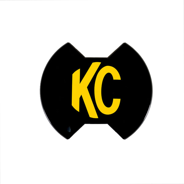 KC HiLiTES Écran de phare / couvercle rigide 6 po pour SlimLite DEL - noir