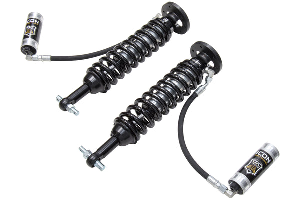 ICON 2014 Ford F-150 4WD, 1.75-2.63” Lift, Front, V.S. 2.5 Series Coilover Kit, Remote Reservoir with CDCV