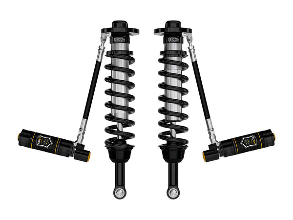 ICON 2021-2026 Ford F-150 4WD/Tremor, 3.5-4.5"/2.5-3" Lift, Front, V.S. 2.5 Series Coilovers, Remote Reservoir (91824E)