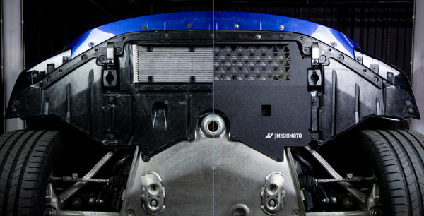 Mishimoto Plaque de protection moteur 2021+ BMW G80/G82/G87 M2/M3/M4 - noir ridé