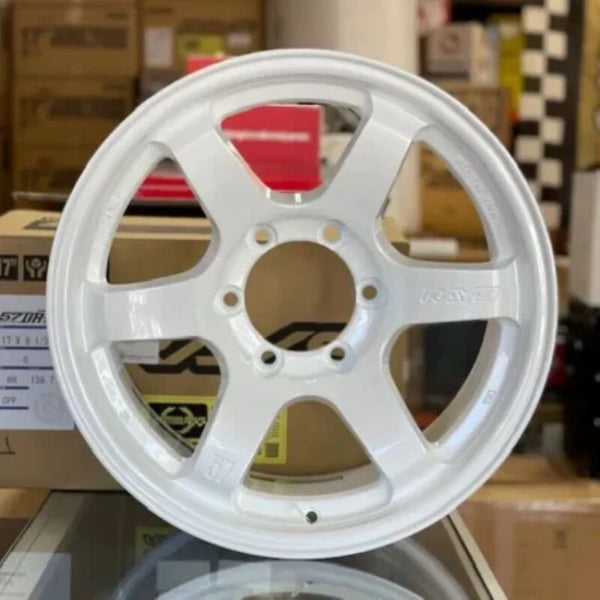 Gram Lights 57DR-X 17X8.5 +00 6x139.7 Ceramic Pearl