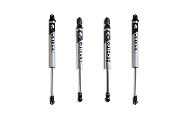 MaxTrac 2.5" F&R Vulcan Series Ifp Shocks - 2.5" Lift Height — 2017-2025 Ford F-250 / F-350 Super Duty