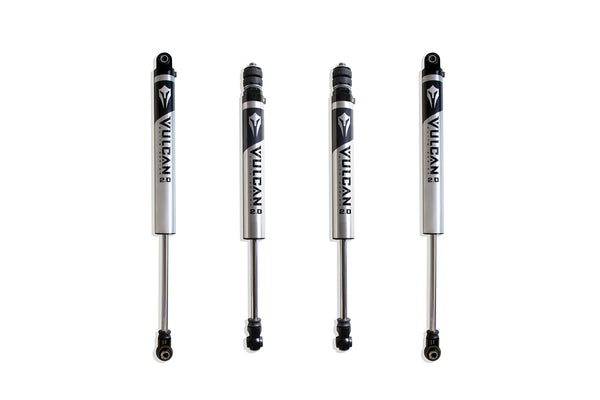 MaxTrac Suspension Shocks — Vulcan IFP Shocks — 2017-2025 Ford F-250 Super Duty / F-350 Super Duty (943360V)