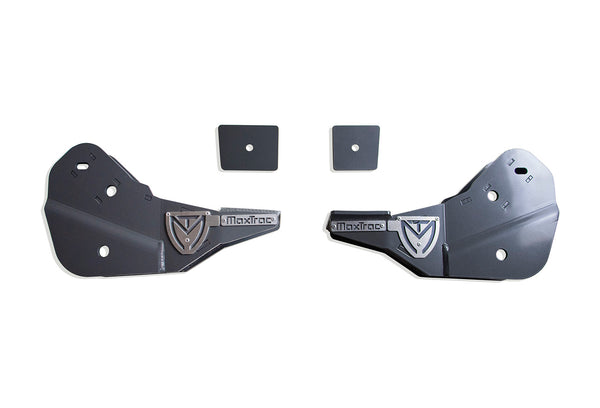 Component Box 2 for MaxTrac 2.5" Lift Kit — Radius Arm Drop Brackets — Grey Powdercoat — 2023-2025 Ford F-250 Super Duty / F-350 Super Duty (944300-7)