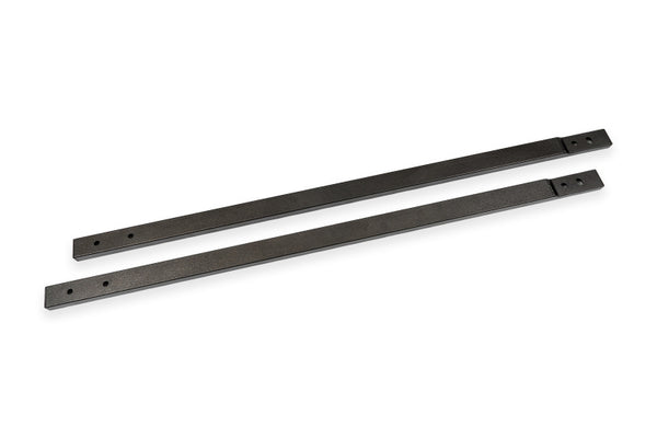 BMR Suspension Rails de levage de châssis 24-25 Ford Mustang - noir martelé