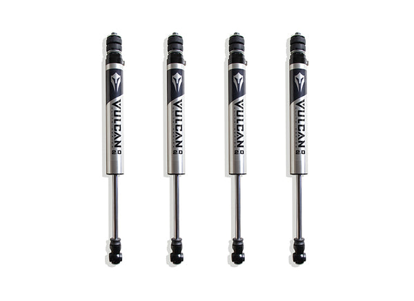 MaxTrac Front & Rear Vulcan Series IFP Shocks for 4" Lift (Factory Rear Air Ride) — 2014-2026 Ram 2500