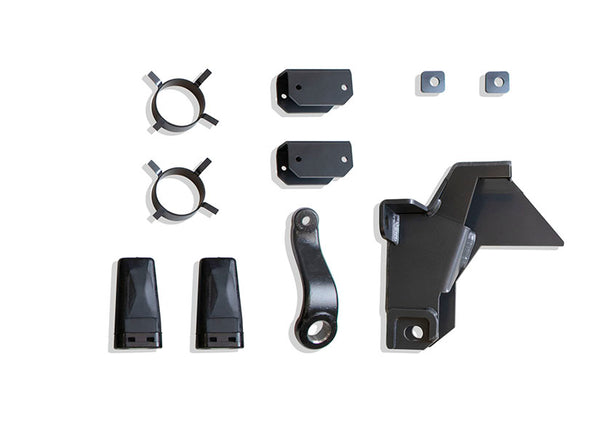 Component Box 1 for MaxTrac 4" Front Lift Kit — Brackets & Hardware — 2019-2026 Ram 2500 / 3500, 4WD (947400-1)