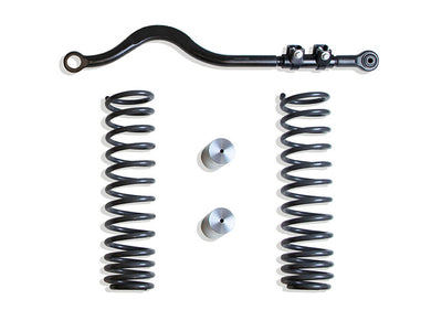 Component Box for MaxTrac 4.5" Front Lift Kit — Front Coils, Trac Bar & Misc. Brackets — 2020-2024 Jeep Gladiator (949942-1)