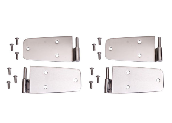Rugged Ridge 7693 JEEP Stainless Steel DOOR Hinge PAIR