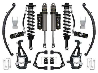 Icon Vehicle Dynamics 2021-2023 F150 4Wd 3.54.5In Stage 3 Suspension System Tubular Uca/Leaf Pack