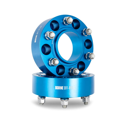 Mishimoto Entretoises de roue - 6x139.7 - alésage 77.8 - 38.1mm - bleu