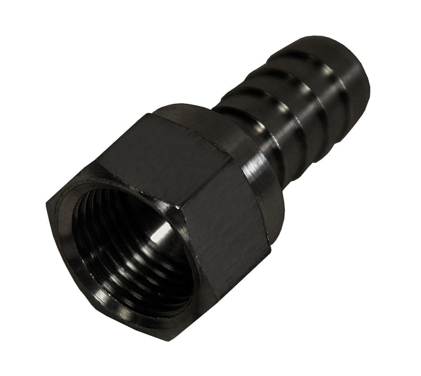Derale -8AN Female Swivel x 1/2" Barb Fitting, Each