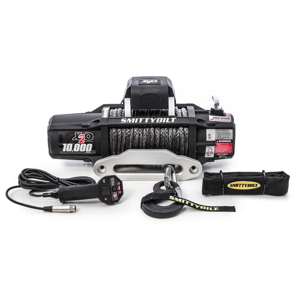 Smittybilt Treuil (câble synthétique) — texturé
