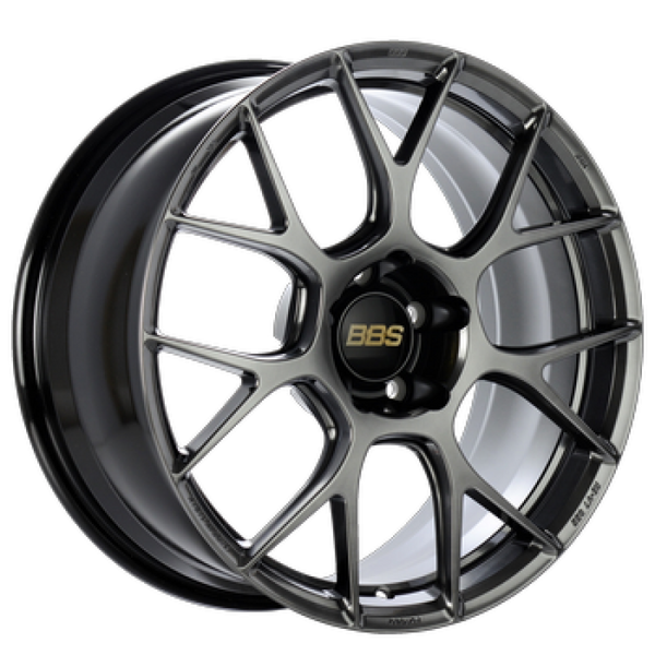 BBS Roue RE-V7 18x8.5 5x112 ET42 -82mm PFS/clip requis - noir diamant