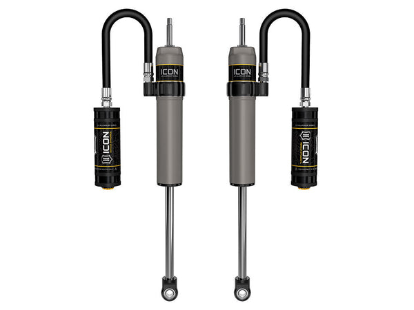 ICON Vehicle Dynamics Shock Absorbers V.S. 2.5 Aluminum Series Remote Reservoir, Front, 0-2.5 in Lift, Pair — 2005-2026 Ford F-250 Super Duty / Ford F-350 Super Duty / Ford F-450 Super Duty 4WD (67800P)