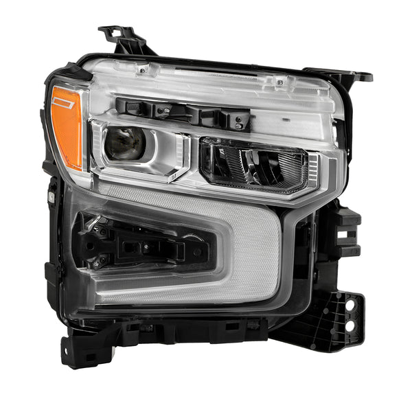 Spyder Phare entièrement à DEL avec feux de jour à DEL - OE droit — 2022-2024 Chevrolet Silverado 1500 (9956232)