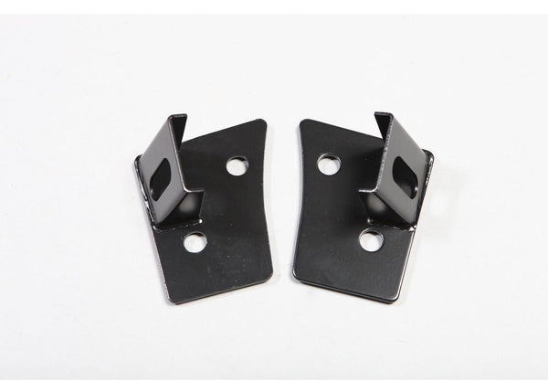 Rugged Ridge Windshield Mount Light Bracket PAIR Black JK Wrangler 0716